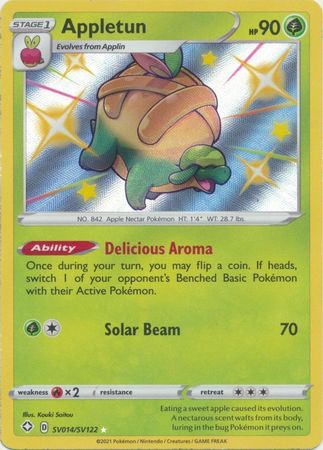 Appletun - SV014/SV122 - Shiny Rare