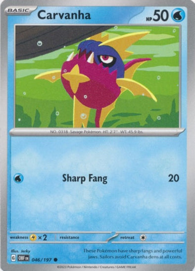 Carvanha - 046/197 - Common