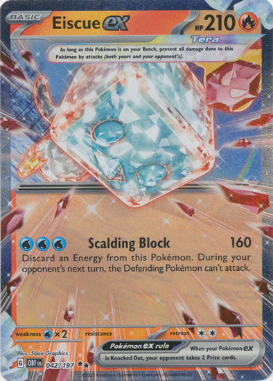 Eiscue ex - 042/197 - Double Rare