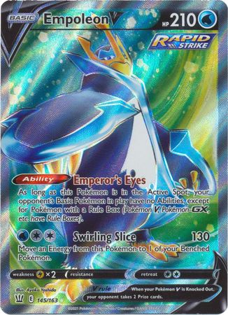 Empoleon V - 145/163 - Full Art Ultra Rare