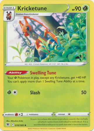 Kricketune - 010/189 - Uncommon