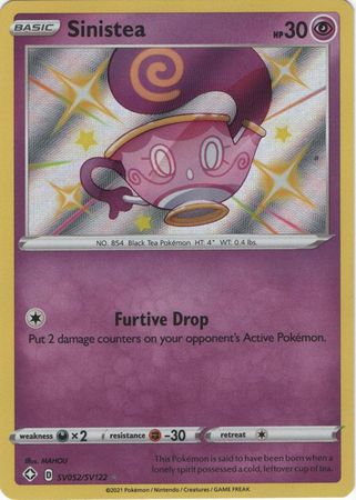 Sinistea - SV052/SV122 - Shiny Rare