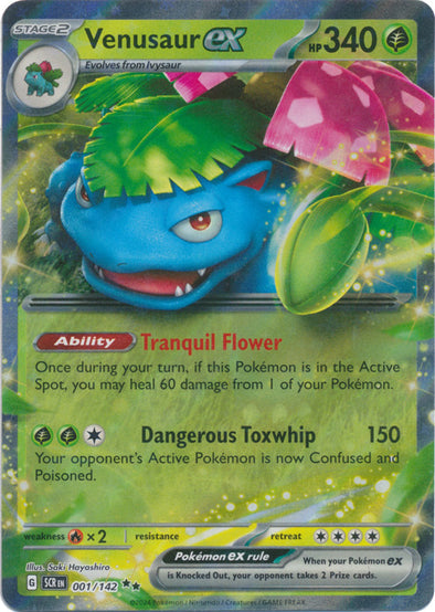 Venusaur ex - 001/142 - Double Rare