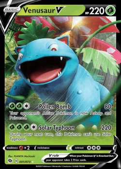 Venusaur V - 001/073 - Ultra Rare