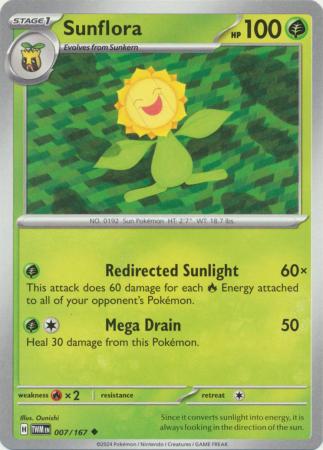 Sunflora - 007/167 - Uncommon