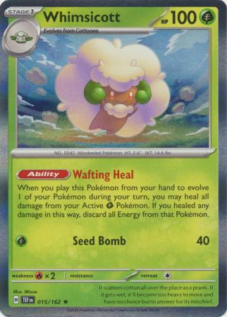 Whimsicott - 015/162 - Rare