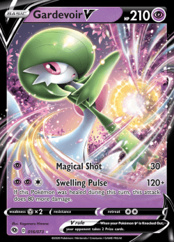 Gardevoir V - 016/073 - Ultra Rare