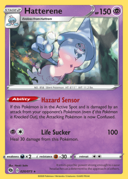 Hatterene - 020/073 Rare Holo