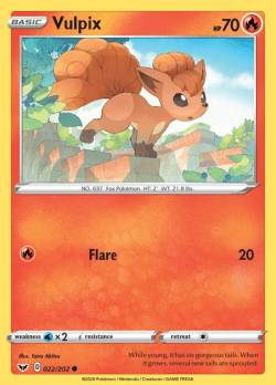 Vulpix - 022/202 Common