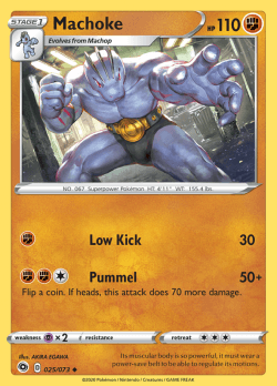 Machoke - 025/073 Uncommon