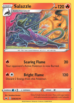 Salazzle - 028/202 Uncommon