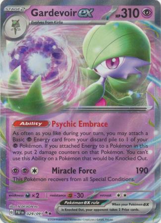 Gardevoir ex - 029/091 - Double Rare