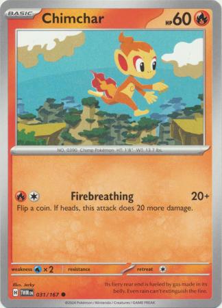 Chimchar - 031/167 - Common