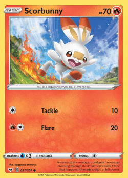 Scorbunny - 031/202 Common