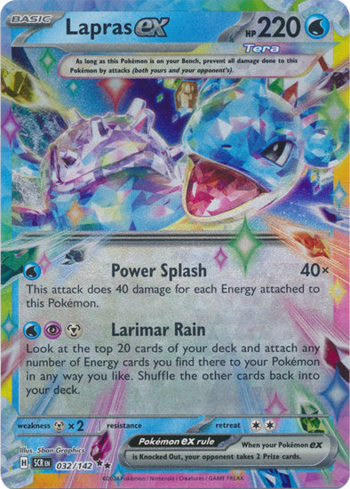 Lapras ex - 032/142 - Double Rare