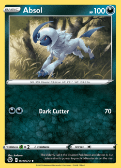 Absol  - 038/073 Uncommon