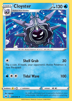 Cloyster - 041/202 Rare