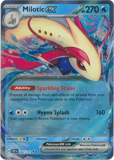 Milotic ex - 042/191 - Double Rare