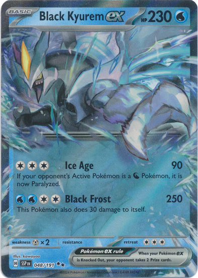 Black Kyurem ex - 048/191 - Double Rare