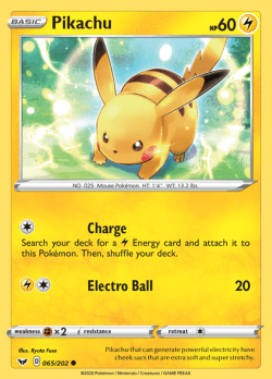 Pikachu - 065/202 Common