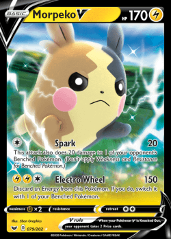 Morpeko V - 079/202 - Ultra Rare