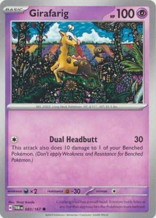 Girafarig - 083/167 - Common