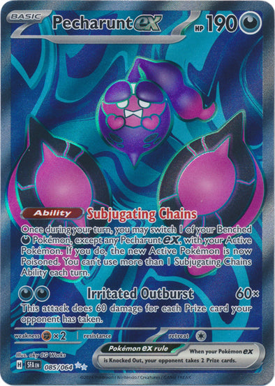 Pecharunt ex - 085/064 - Full Art Ultra Rare