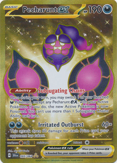 Pecharunt ex - 095/064 - Gold Secret Rare