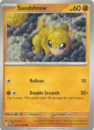 Sandshrew - 097/167 - Common