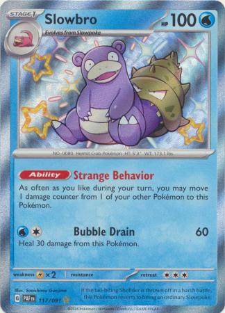 Slowbro - 117/091 - Shiny Rare