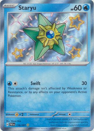 Staryu - 118/091 - Shiny Rare