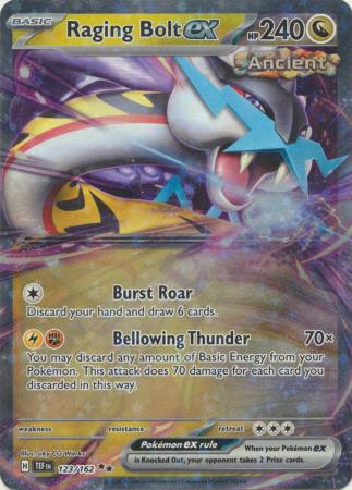 Raging Bolt ex - 123/162 - Double Rare