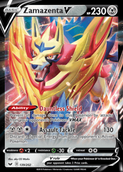 Zamazenta  - 139/202 - Ultra Rare