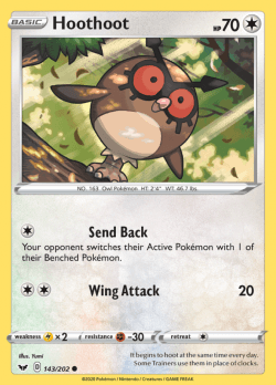 Hoothoot - 143/202 Common