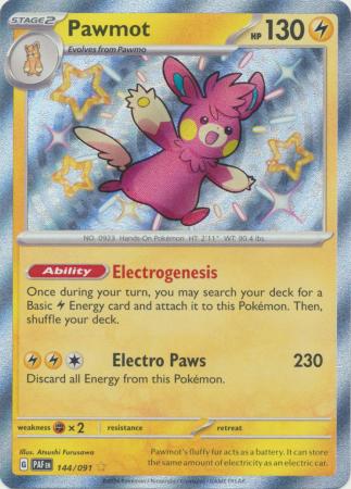 Pawmot - 144/091 - Shiny Rare