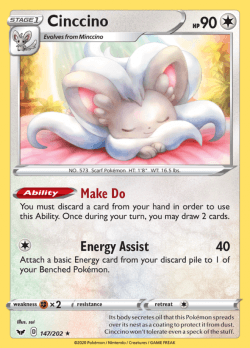 Cinccino - 147/202 Rare