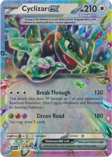 Cyclizar ex - 159/191 - Double Rare