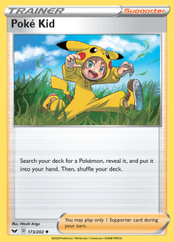 Poke Kid - 173/202 Uncommon