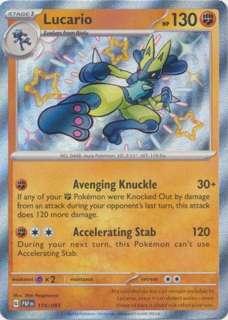 Lucario - 174/091 - Shiny Rare