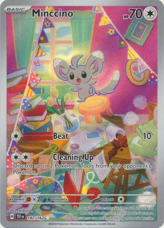 Minccino - 182/162 - Illustration Rare