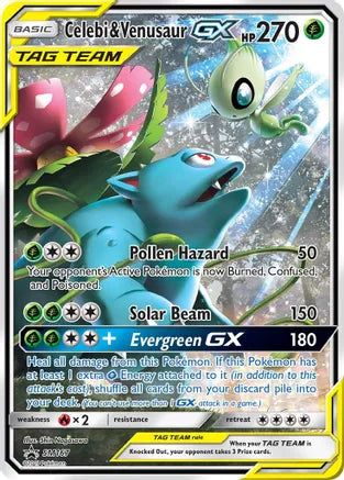 Celebi & Venusaur GX - SM167 - SM Promos (SMP)