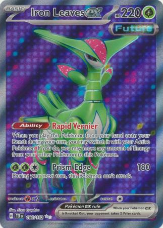 Iron Leaves ex - 186/162 - Full Art Ultra Rare