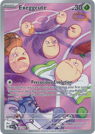 Exeggcute - 192/191 - Illustration Rare