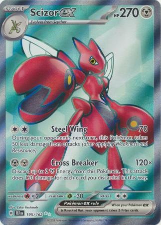 Scizor ex - 195/162 - Full Art Ultra Rare