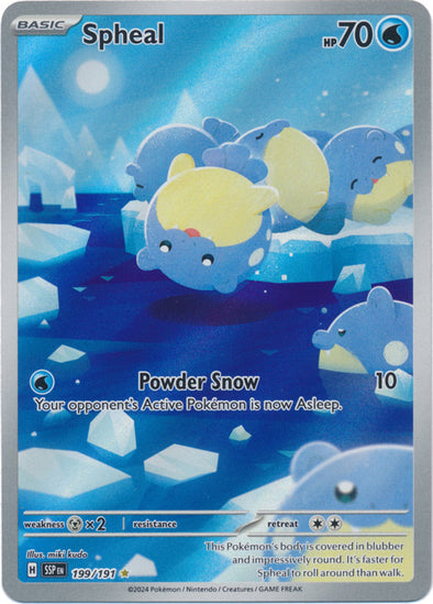 Spheal - 199/191 - Illustration Rare