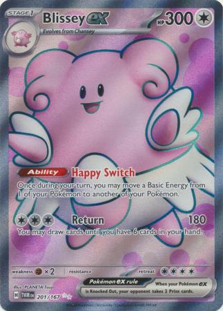 Blissey ex - 201/167 - Full Art Ultra Rare