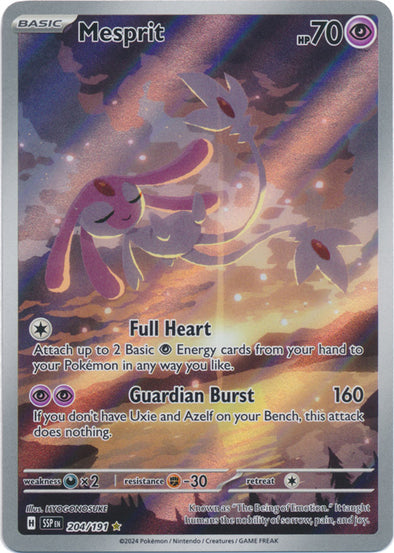 Mesprit - 204/191 - Illustration Rare