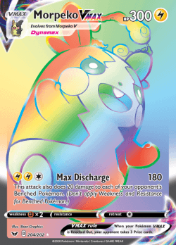 Morpeko Vmax - 204/202 - Hyper Rare