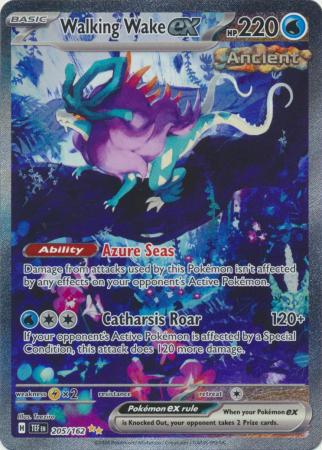 Walking Wake ex - 205/162 - Special Illustration Rare