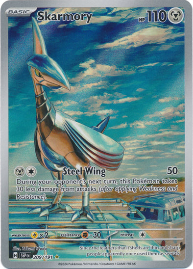 Skarmory - 209/191 - Illustration Rare